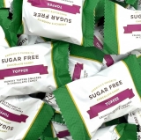 Sugar Free Toffee Filled Chocolate Delight-1 lb Deliciously Crafted for a Guilt-Free Indulgence Made with Stevia Extract-Perfect for Health-Conscious Chocolate Lovers(16 oz)