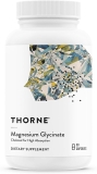 THORNE - Magnesium Glycinate - Supports Restful Sleep, Muscle Relaxation, Heart Health & Metabolism* - Chelated Magnesium Capsules - Third-Party Certified - Gluten, Dairy & Soy-Free - 90 Servings