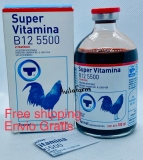 Tornel Super Vitamina B12 5500 100ml Gallos (free shipping/envio gratis