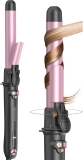 Wavytalk Rotating Curling Iron, Curl Cycle, 1 Inch Automatic Curling Wand for Long Hair, Get Effortless Curls with Self Spinning Barrel up to 430Â°F with Home Button, Dual Voltage, Rose Gold