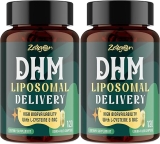 Zaigon Liposomal DHM Supplements, 1000 mg dihydromyricetin with l-cysteine, Milk Thistle, Electrolytes, Ginger, NAC, L-Theanine & Vitamin B for Recovery After Drinking & Liver Support, 240 Capsules