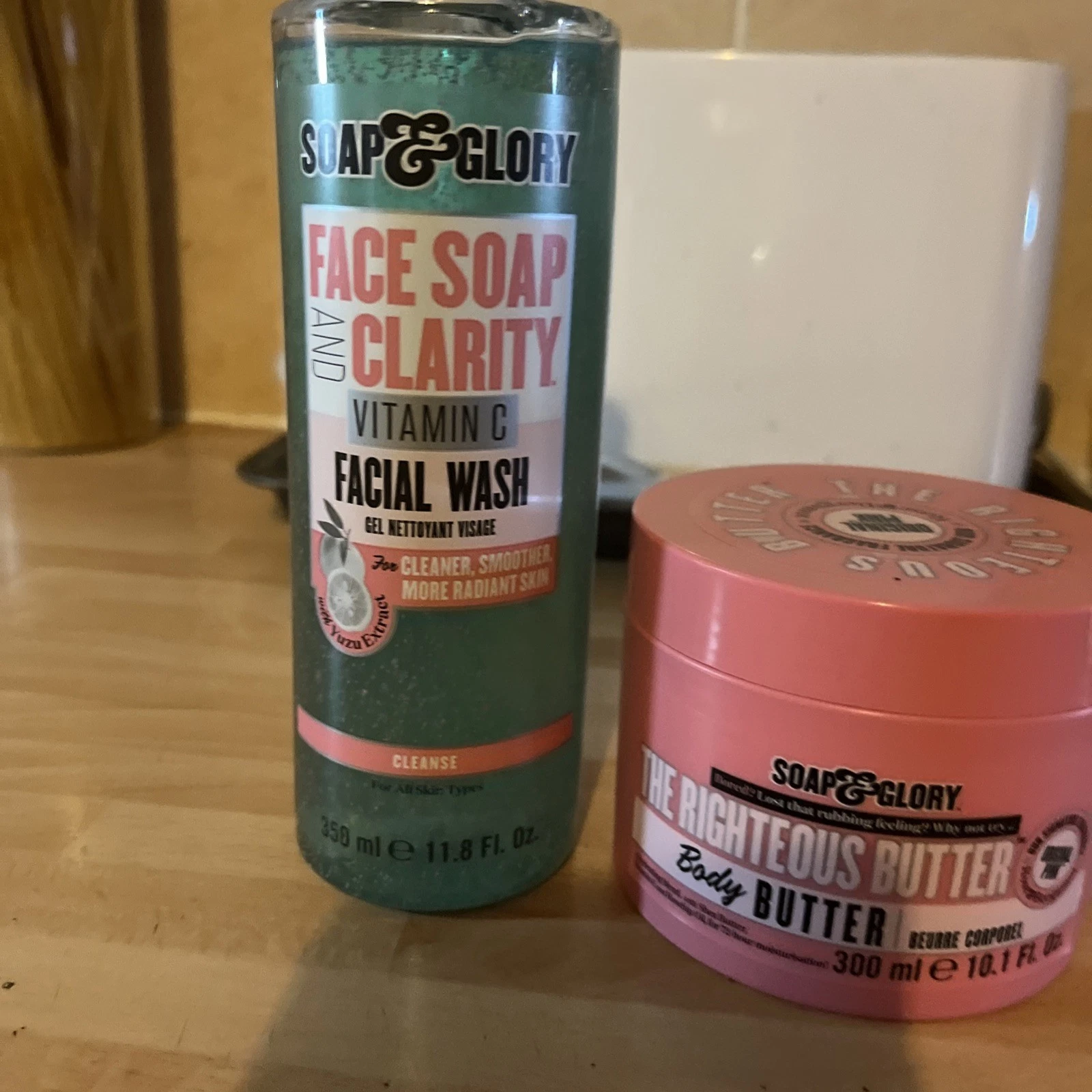Soap & Glory Bundle Face Wash And Body Butter