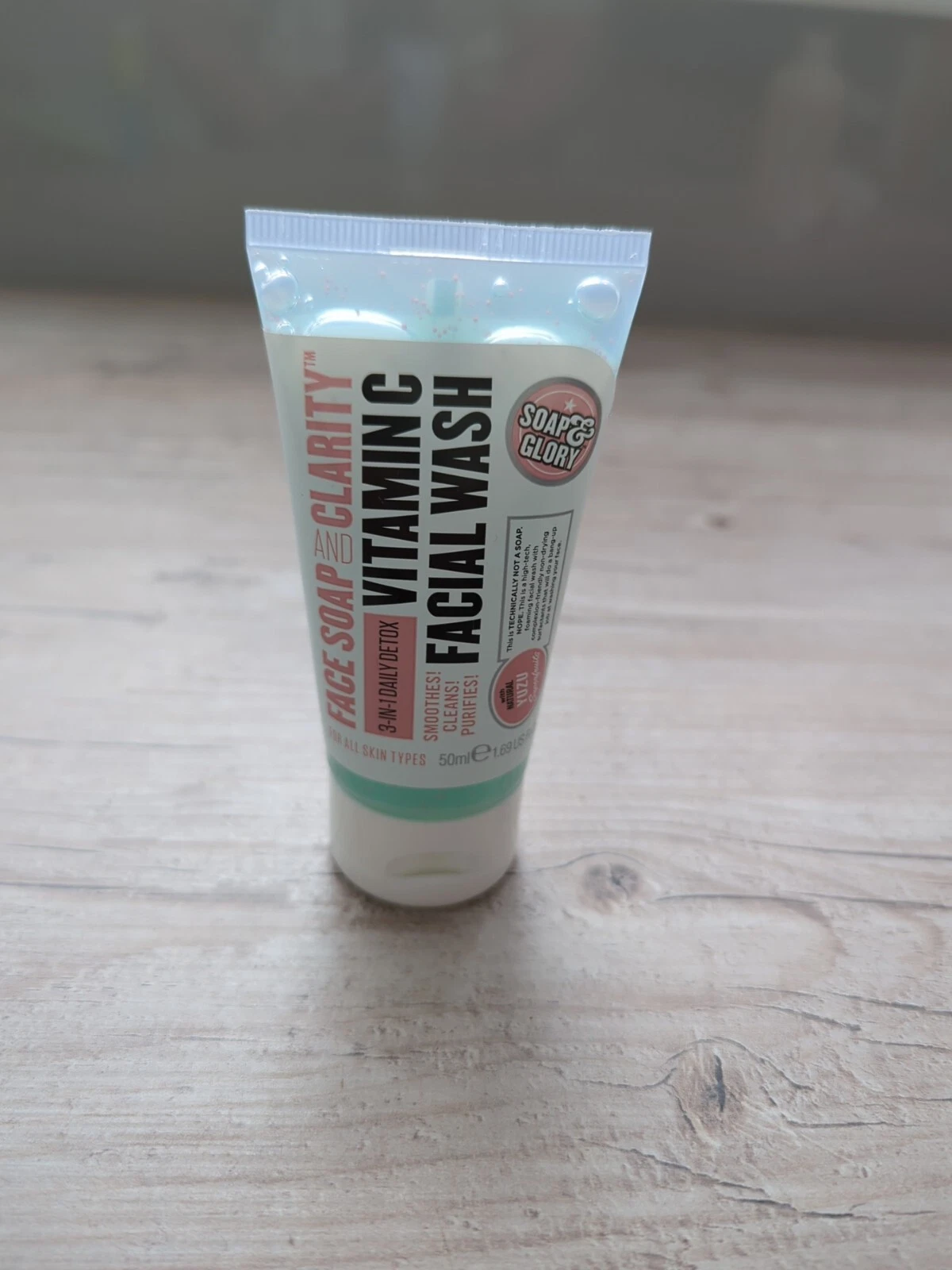 Soap & Glory Face Soap And Clarity Vitamin C Facial Wash 50ml Brand New