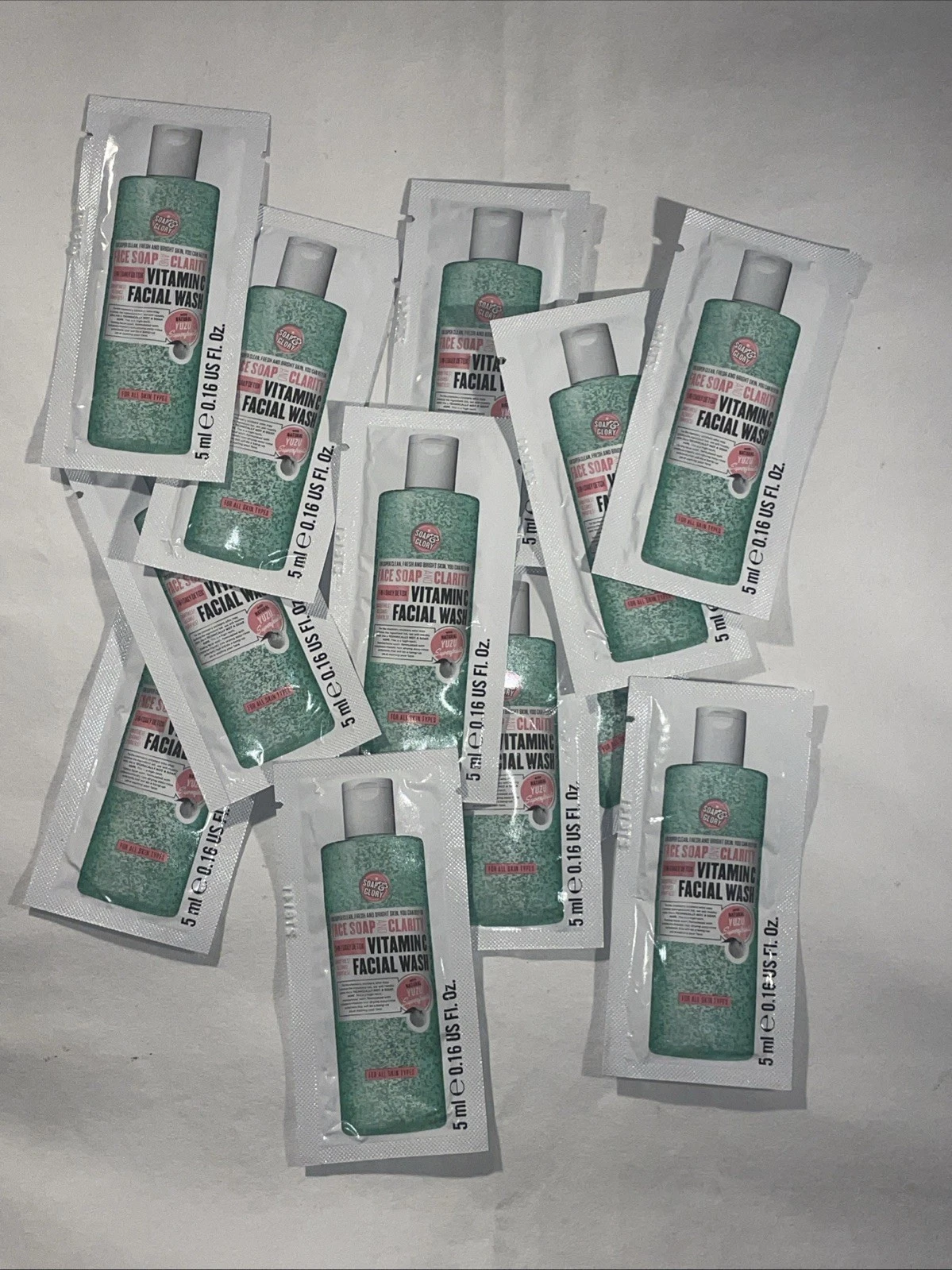 SOAP & GLORY Face Soap & Clarity Vit C Facial Wash 12 PCS