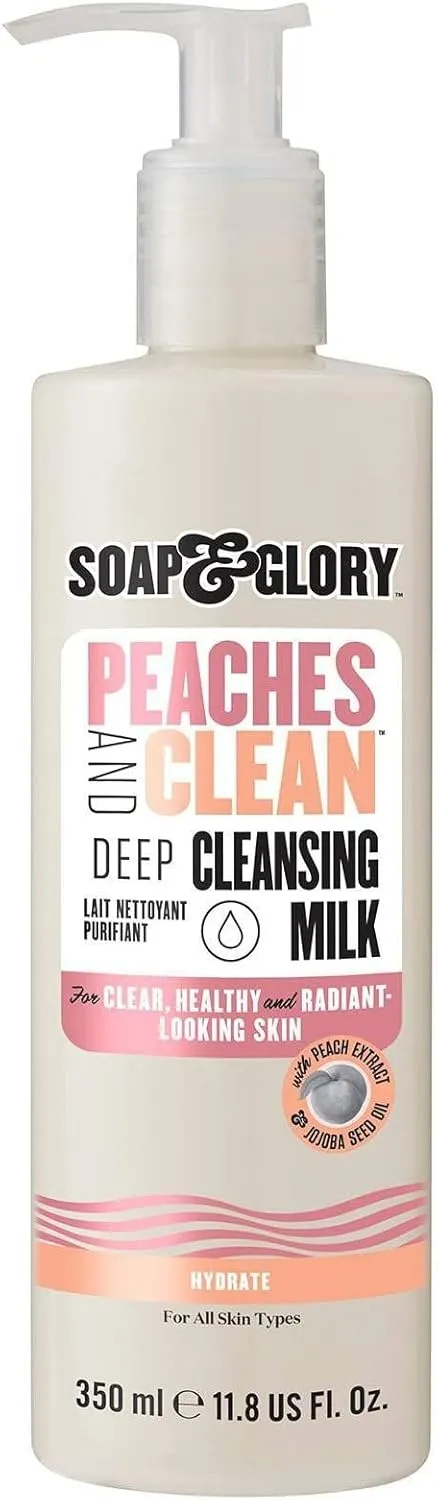 Soap & Glory Peaches & Clean Cleansing Milk - Gentle Face Cleanser