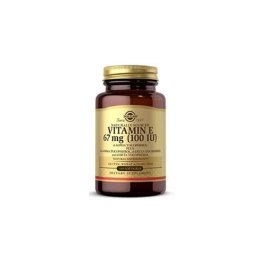 Solgar Vitamin E 67 mg (100 IU), 100 Mixed Softgels - Natural Antioxidant, Skin & Immune System Support - Naturally-Sourced Vitamin E - Gluten Free, Dairy Free - 100 Servings