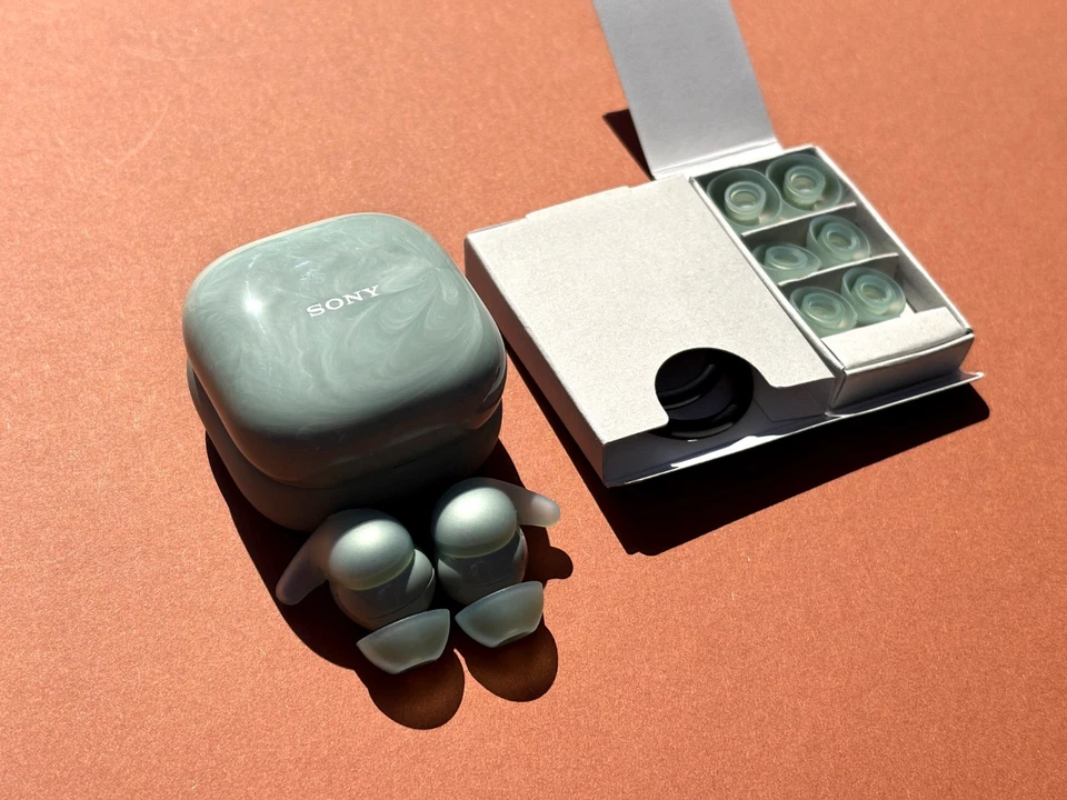 SONY LinkBuds Fit WF-LS910N/G Wireless Noise Canceling Earbuds - Sage Green #OB