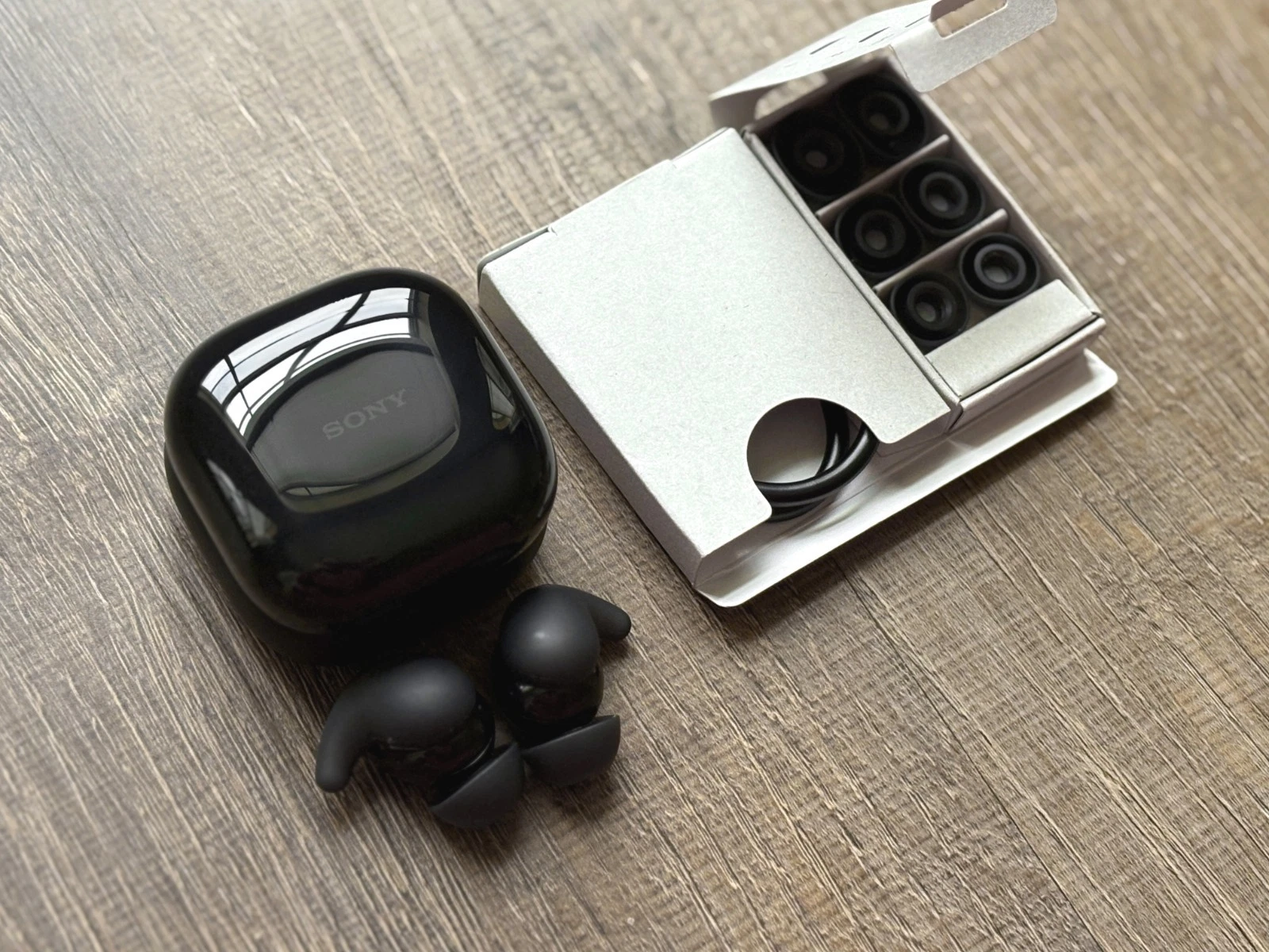 SONY LinkBuds Fit WF-LS910N Wireless Noise Canceling Earbuds - BLACK