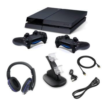 Sony PlayStation 4 Dual Player Gaming Bundle (Renewed)