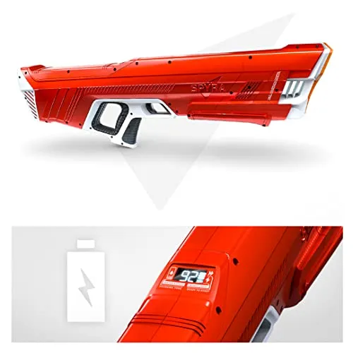 SPYRA â SpyraTwo WaterBlaster Red â Automated & Precise High-End Premium Electric Water Gun