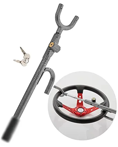 Steering Wheel Lock Anti-Theft car Device Car Locks Heavy Duty Vehicle Security Steering Wheel Lock for Truck Car Vehicles Van Lorry SUV (Stylish Unique Color)