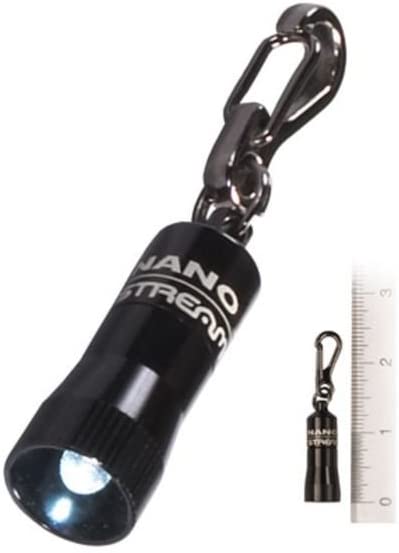 Streamlight 73001 Nano Light Miniature Keychain LED Flashlight, Black - 10 Lumens