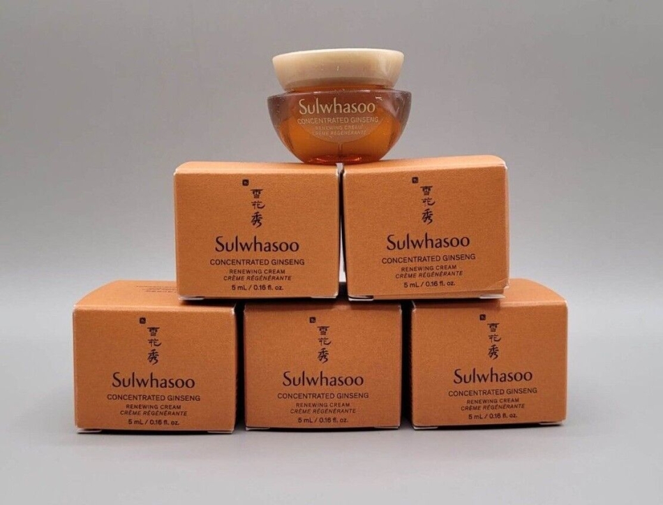 SULWHASOO CONCENTRATED GINSENG RENEWING CREAM 5ML EACH