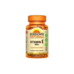 Sundown Vitamin E 400 IU Softgels DL-Alpha 100 Soft Gels (Pack of 2)