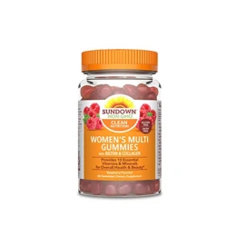Sundown Women's Multivitamin with Biotin, Collagen, Vitamins A, C, D, E Supports Immune Health* 60 Gummies (Pack of 3) Non-GMOË, Free of Gluten, Dairy, Artificial Flavors
