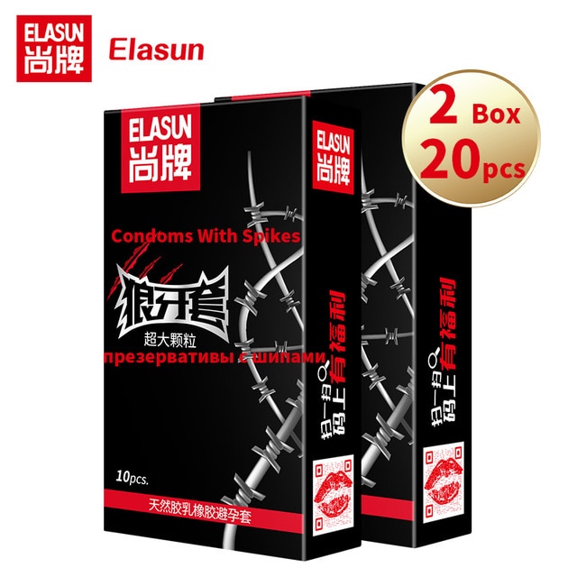 Super Dotted Large Spike Condom Thailand Natural Latex Rubber Condoms For Me