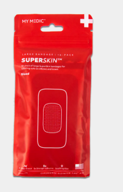 SuperSkin Large Bandage 10 Pack