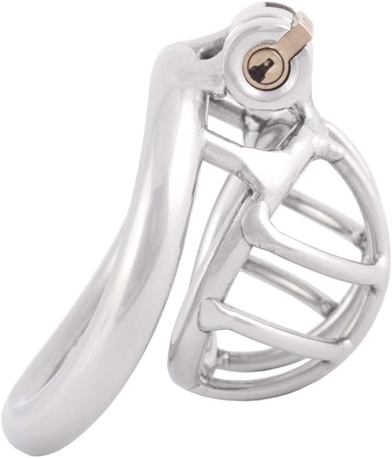 TERNENCE Medical Grade Steelone Chastity Device Male Belt Adult Game Sex Toy S255 (2.17 inch / 55mm)
