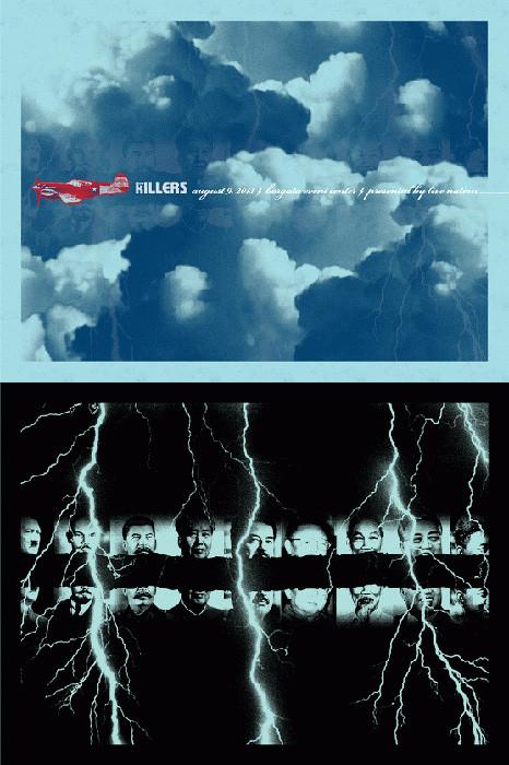 The Killers - glow in the dark