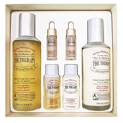 The Therapy Anti Aging SPECIAL 2-ITEM GIFT SET Toner Emulsion with Miniatures