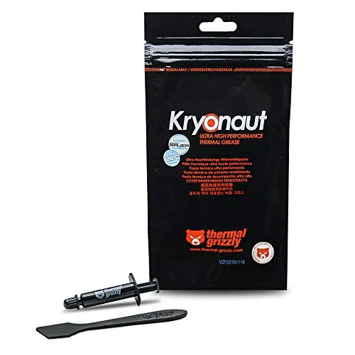 Thermal Grizzly Kryonaut Thermal Grease Paste - 11.1 Grams