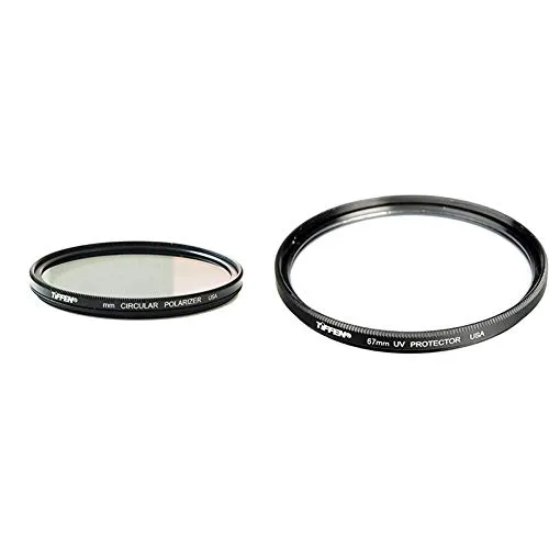 Tiffen 67mm Circular Polarizer & 67mm UV Protection Filter