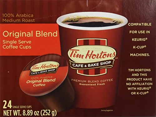 Tim Hortons Single Serve Coffee 96 Count - Packaging May Vary