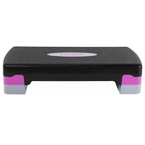 Tone Fitness Aerobic Step, Pink | Exercise Step Platform