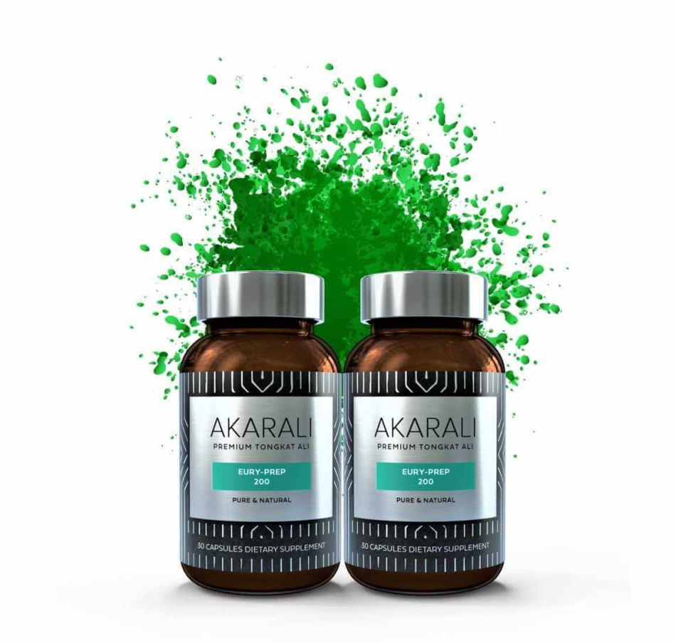 Tongkat Ali 60 capsules | Standardized Hot Water Root Extract | Clinically Tested For Men & Women