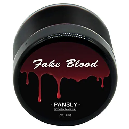TOYANDONA Fake Scab Blood Halloween Blood Prop Bloody Mary Fake Blood Makeup for Zombie Vampire Hallowen Party Dress Upï¼15gï¼