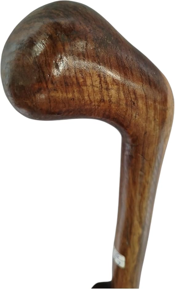 Traditional African Maasai Rungu Stick, Ebony or Rosewood, Throwing Bat Wisdom Stick for Tribesmen