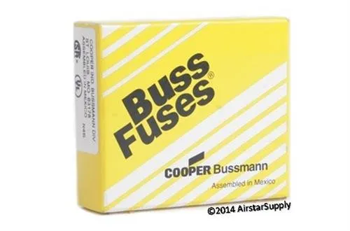 TRANE Replacement Time Delay Fuse, Single Element, 300 VAC, 3.2 AMP, 24V Control - Box of (5)