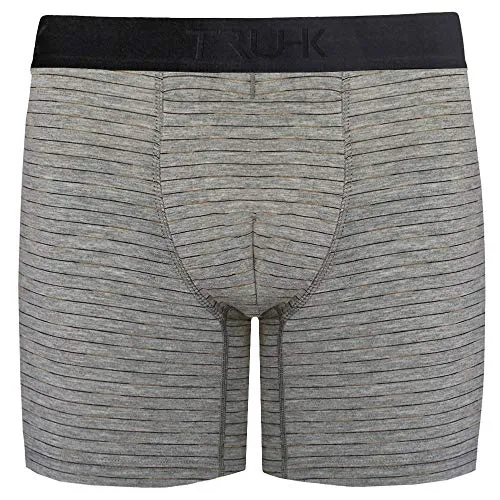 Truhk Pouch Front Packing STP Boxer Underwear - FTM Transgender (M) Light Gray