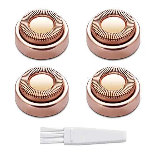 tuokiy Facial Hair Remover Replacement Head for Electric or Battery Hair Remover, Good Finishing and Well Touch for Lip,Chin,Cheeks and Sideburns As Seen On TV