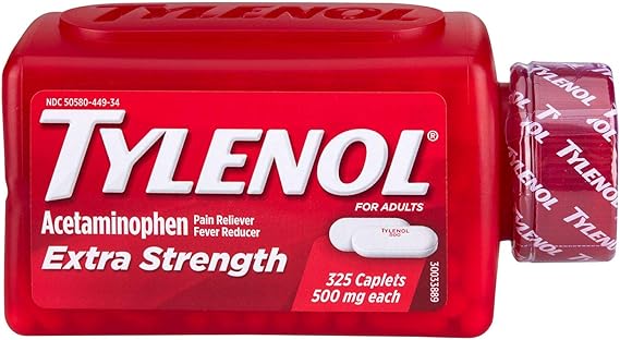 Tylenol Extra Strength Acetaminophen 500 Mg (325ct)