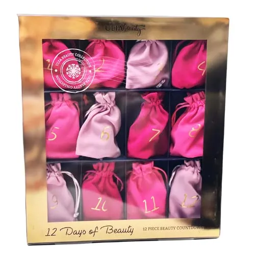 ULTA 12 Days of Beauty 2021-12 Piece Beauty Countdown Set - Makeup Advent Calendar