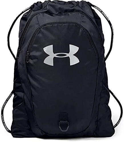 Under Armour Adult Undeniable 2.0 Sackpack , Black (001)/Silver , One Size Fits All