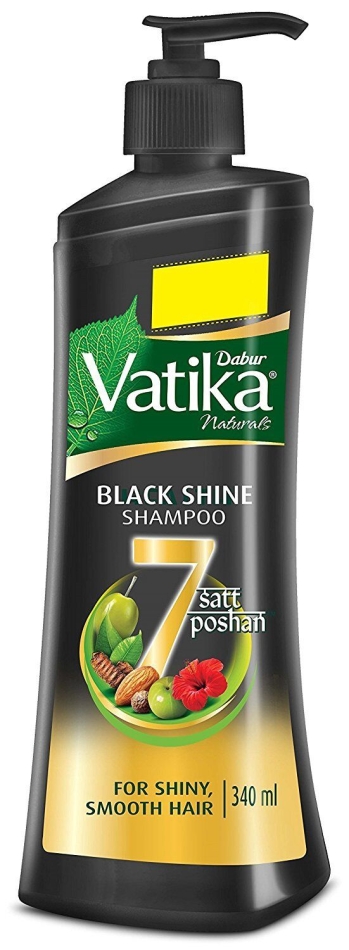 Vatika Black Shine Shampoo, 340 ml 