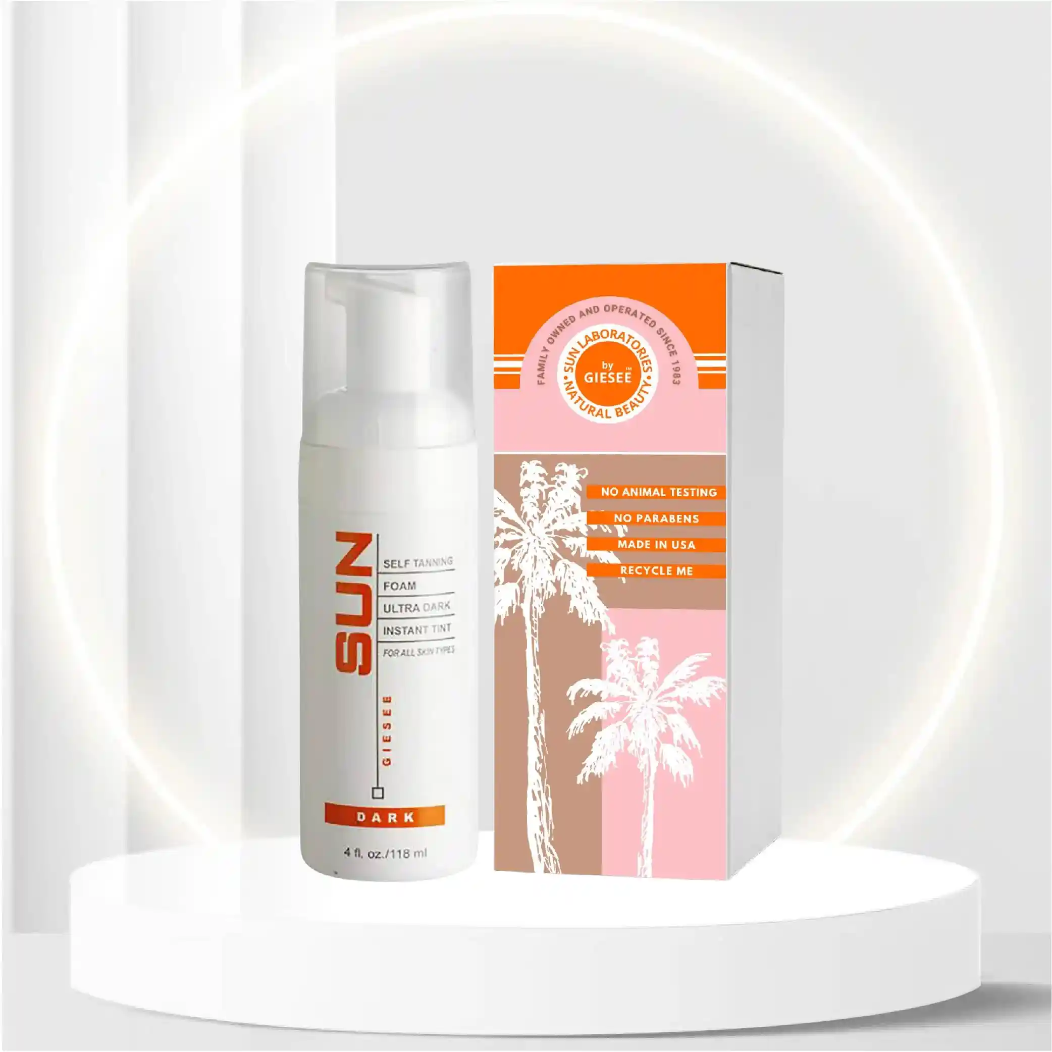 Very Dark Self Tanning Mousse | Very Dark Self Tanning Foam 8 oz Quick Drying Sun Tan (Packaging May Very)