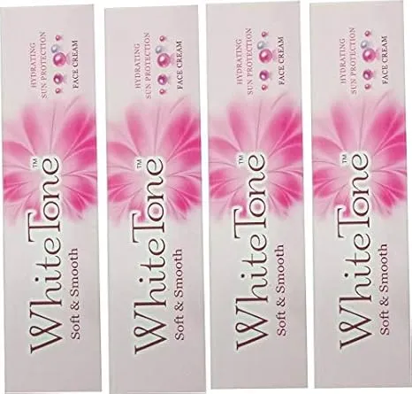Vini White Tone Soft and Smooth Face Cream (25 g) Pack of 4