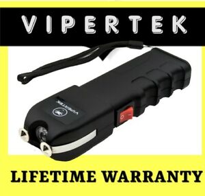 VIPERTEK Stun Gun VTS-989 - 600 BV Heavy Duty Rechargeable LED Flashlight