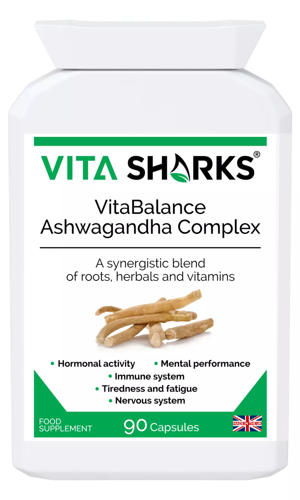 VitaBalance Ashwagandha Complex - Potent Ayurvedic Support for The Immune System