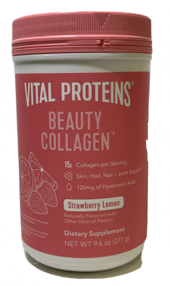 VITAL PROTEINS BEAUTY COLLAGEN STRAWBERRY LEMON - 9.6oz