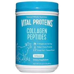 Vital Proteins Collagen Peptides - Pasture Raised, Grass Fed, Paleo Friendly, Gluten Free, Single Ingredient