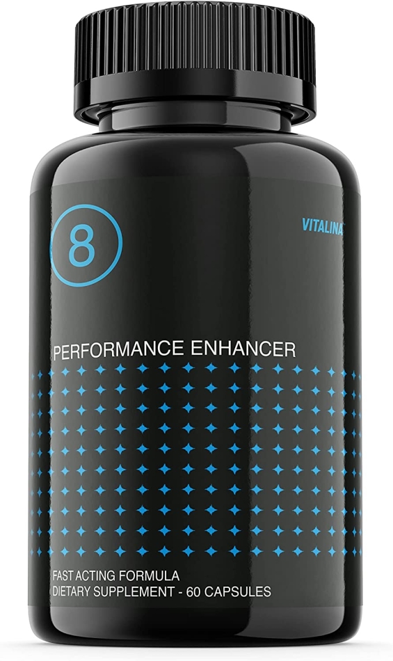 VITALINA Performer 8 Pills, New Perfomer8 Advanced Formula, Original Perfomer Eight, Reviews, 1 Month Supply, 1 Bottle Package, 30 Day Supply
