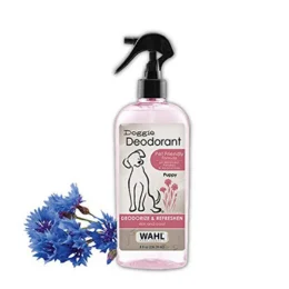 Wahl Cornflower Aloe Pet Deodorant for All Dogs â Clean Fresh Smell Refreshes & Deodorizes â 8 oz