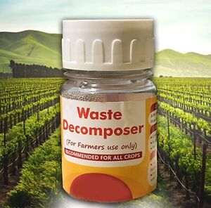 Waste Decomposer for Agricultural Purpose Farming Gardening 30gm Pack of 5 Piece