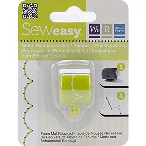 We R Memory Keepers 71056-1 Scallop Stitch Piercer for Paper Crafting