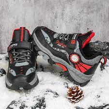 Winter Kids Sport Shoes For Boys High Quality Plus Velvet Sneakers Boy Keep warm Casual Children Shoes Child Keep warm Shoes New