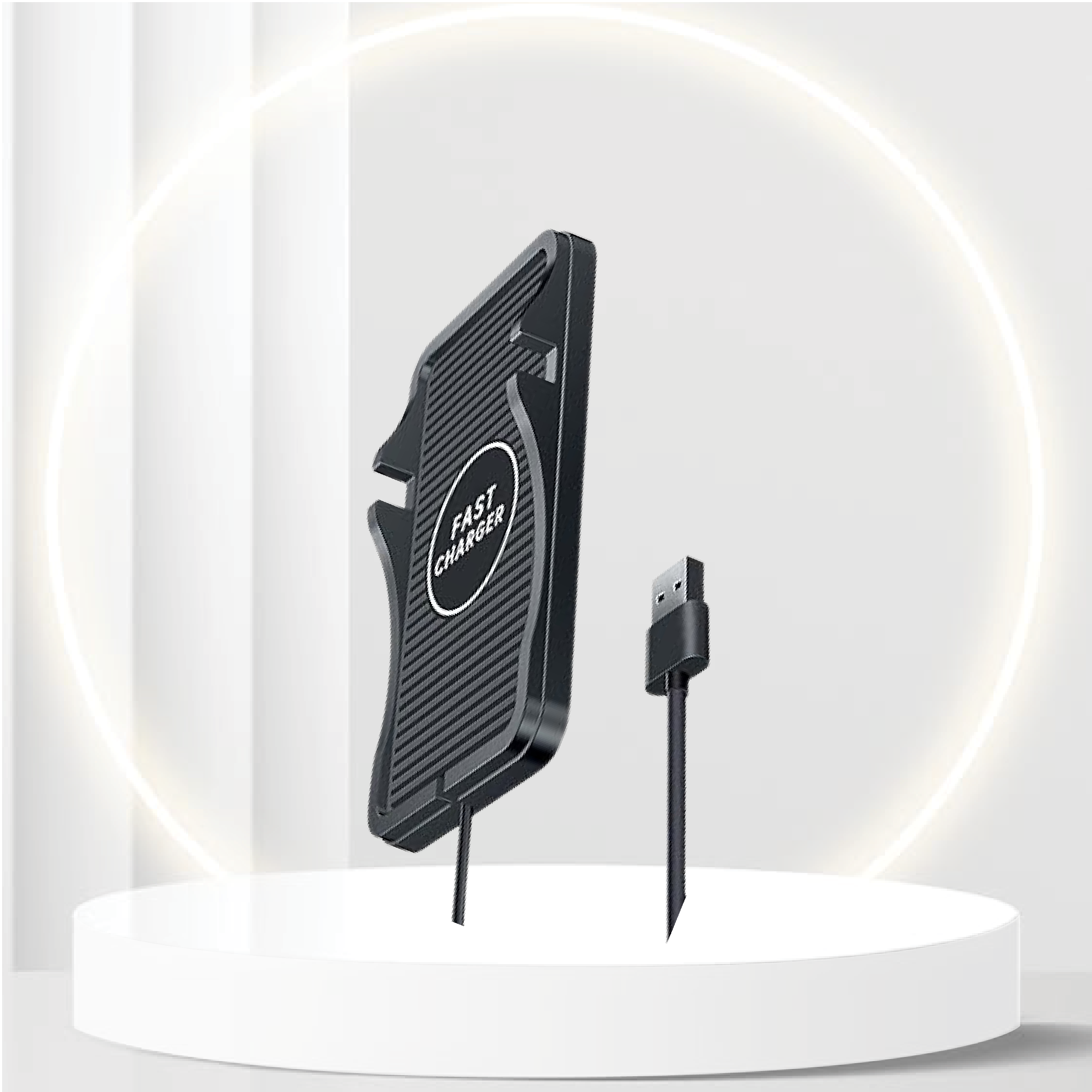 Wireless Car Charger Pad Qi Charging Mat Fast 15W 10W 7.5W Quick Charge Adapter Phone Stand Holder for iPhone 14 13 12 Pro Max 11 8 Plus X XR Xs LG Samsung Note 9 20 Galaxy S10 S20 S21 S22 S23 Android